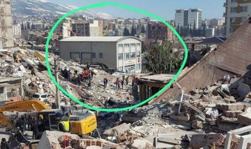 شاهد..المبنى المعجزة الذي صمد أمام الزلزال المدمر في تركيا.. والكشف عن سر ثباته